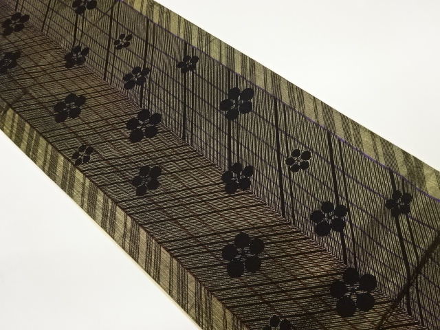 JAPANESE FUKURO OBI / WOVEN UME